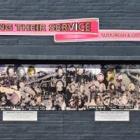 Numurkah Saluting Their Service Mural