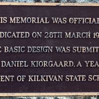 Dedication Plaque