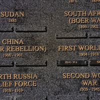 The Memorial has provision for inclusion of additional names should they be required