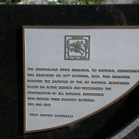 Toowoomba Queensland State National Service Memorial Dedication Statement