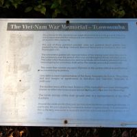 Toowoomba Vietnam War Memorial Interpretative Board