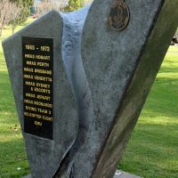 Toowoomba Vietnam War Memorial Royal Australian Navy Involvement Descriptive Stone