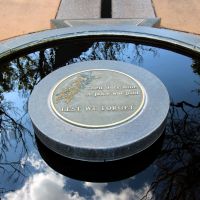 Toowoomba Vietnam War Memorial "Lest We Forget" Commemorative Plaque