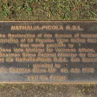 Restoration plaque