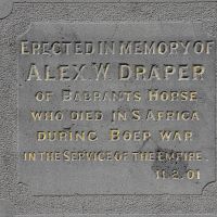 Nathalia Alex W Draper Memorial