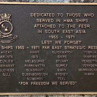 RAN Plaque 1955 - 1971