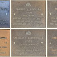 Composite image of individual plaques, in alphabetical order