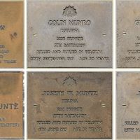 Composite image of individual plaques, in alphabetical order