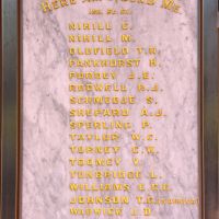 The second of two First World War tablets