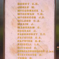 The second of two Second World War tablets