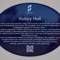 Hall information panel