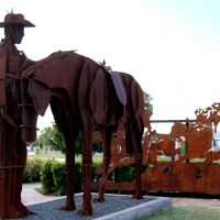 Capella Light Horse Memorial Statue