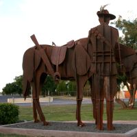 Capella Light Horse Memorial Statue