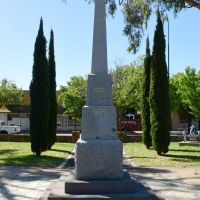 Tatura War Memorial panels commemorating Korea and Vietnam