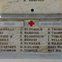 The nurses who served, including Louisa Bicknell and Edith Moorhouse, who both died of illness while serving overseas.