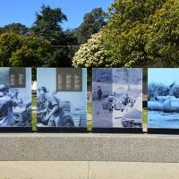 The pictorial panels commemorating those who serviced in Vietnam