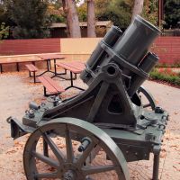 World War I Captured German Trench Mortar at Hahndorf