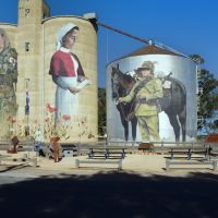 Devenish Wheat Silo Art