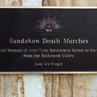 Sandakan Death Marches Memorial Interpretative Plaque