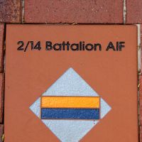 Kokoda Memorial Walk (Cascade Gardens) 2/14th Battalion AIF Commemorative Stone