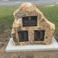 The Yarroweyah and Koonoomoo Communities War Memorial, unveiled on 24 October 2024 0