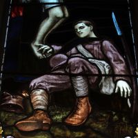 Private Clifford Turvey Memorial Window to be Found in the Buckland Anglican Church