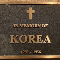 Korea Plaque