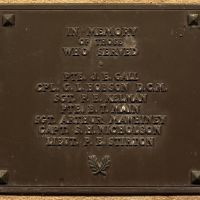 Boer War Plaque