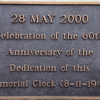 60th Anniversary Plaque