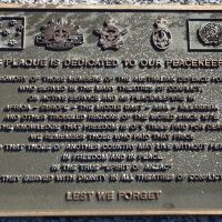 Peacekeeping Plaque