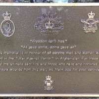 Afghanistan Plaque