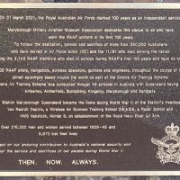 RAAF Centenary Plaque