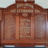 Lethbridge Roll of Honor