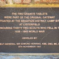 Brighton District Boy Scout Memorial Gates