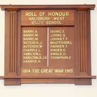 Salisbury West State School Roll of Honour