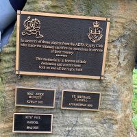 ADFA Rugby Club memorial