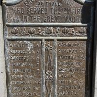 Toolern Vale War Memorial 