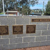 Memorial wall west - other conflicts