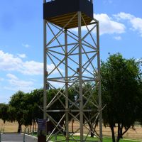 The Guard Tower, viewed from the site car park