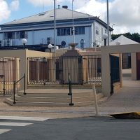 Memorial Flame Reef Street entry into Memorial Lane 18 January 2025 Gympie