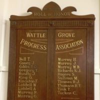 Wattle Grove Progress Association Roll of Honour