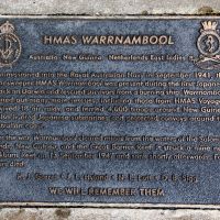 HMAS Warrnambool Memorial Plaque