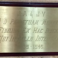 Plaque WW2