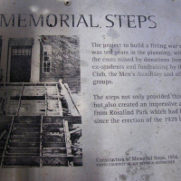 Memorial Steps Plaque
