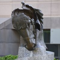 The Memorial commemorating animals that have served with Australian forces in times of conflict