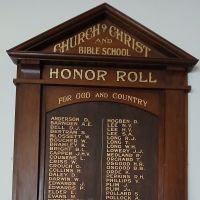 Bendigo Church of Christ & Bible School Honor Roll