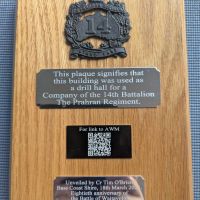 Waitavolo Plaque