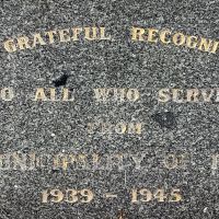 WW2 Plaque