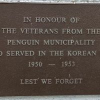 Korean War Plaque