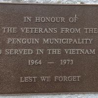 Vietnam War Plaque